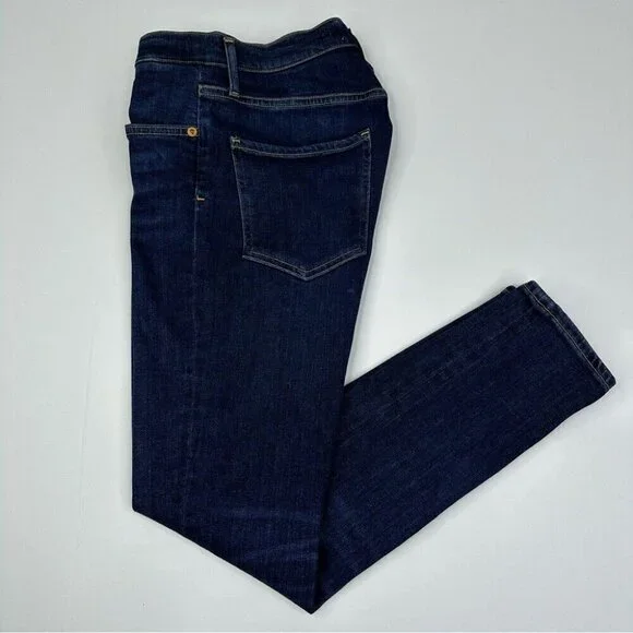 AGOLDE Women’s Blue Sophie Mid-Rise Skinny Stretch Ankle Designer Jean W26/L25.5